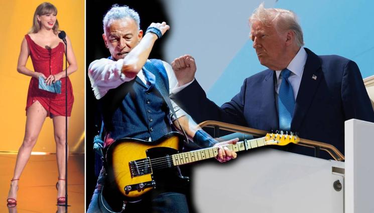d - ВЪРНА ИМ РЕСТО: Тръмп оплю жестоко Тейлър Суифт и Брус Спрингстийн