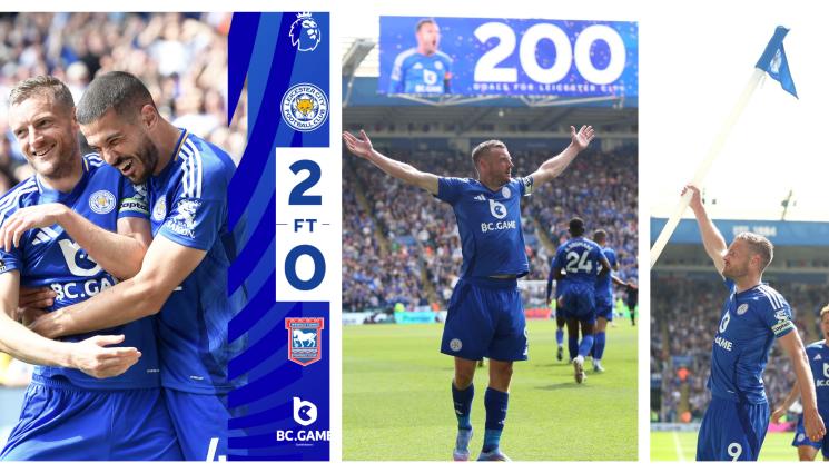 Джейми Варди Лестър последен мач - Големият Джейми Варди го направи! Вкара своя гол №200 в 500-тния си мач за Лестър!