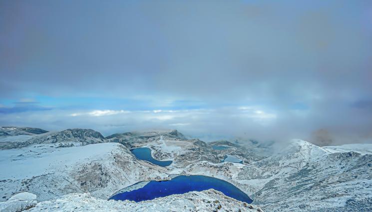 Седемте рилски езера - ПРЕЗ МЪРТВИЯ СЕЗОН: Нов сняг над Седемте рилски езера