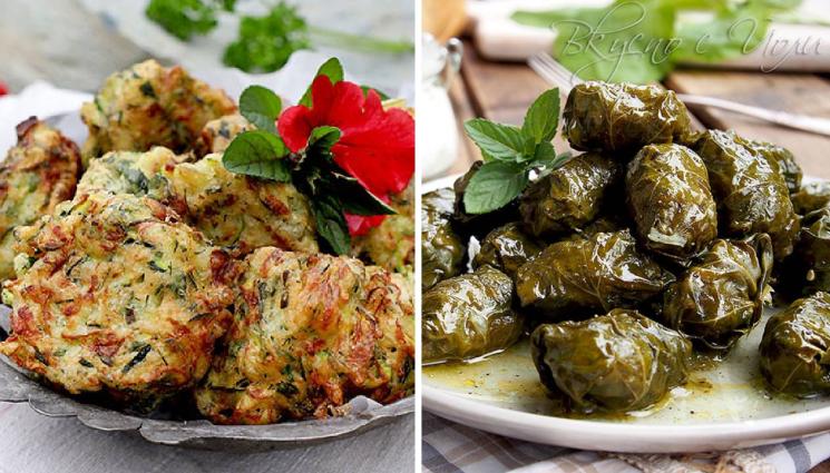 рецепти - ПО НАШЕНСКИ С ЙОЛИ: Бърза салата Българанъ, кюфтета от тиквички с мая, липови сармички или пък пурички