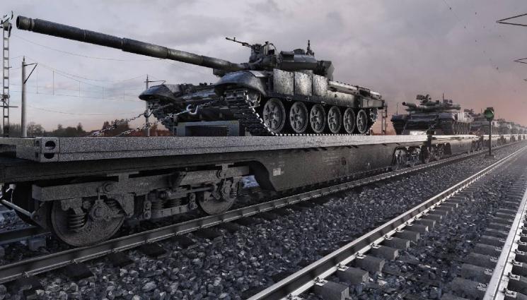 танкове - Украйна започна евакуация на 52 000 души!