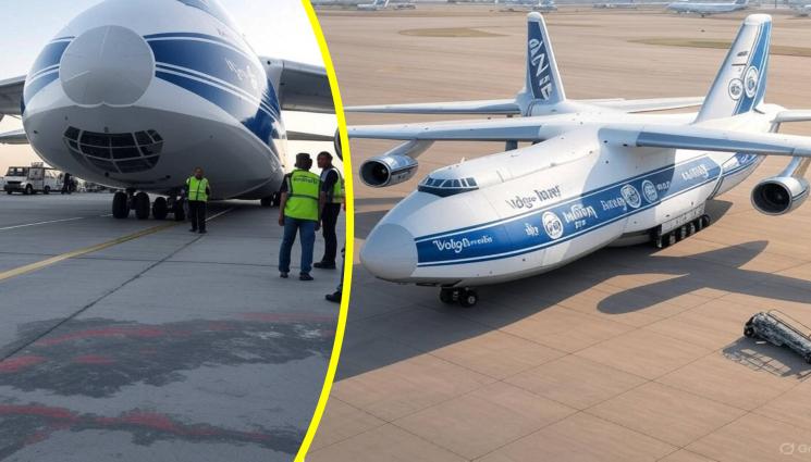 АН 124 - ГОЛЯМ СКАНДАЛ: Отвлече ли Канада руски самолет? (СНИМКИ)