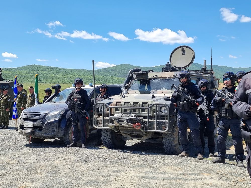 Военнополицейско учение с международно участие „Отвъд хоризонта 25“ в района на Учебен полигон „Ново село”