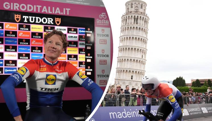 Дан Хул Джирото - Нидерландец изправи класирането на Джирото край наклонената кула в Пиза