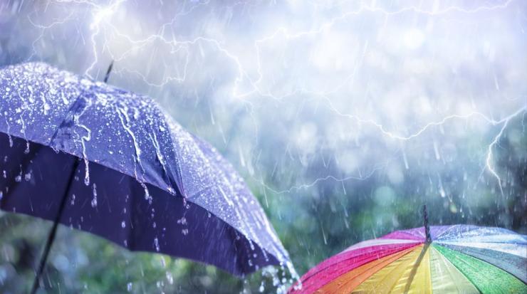 дъжд времето