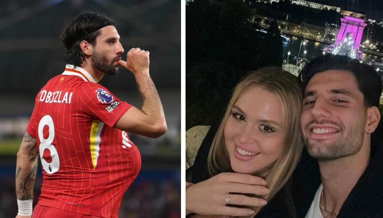 Доминик Собослай Борка Бусик - Халф на Ливърпул вече е татко