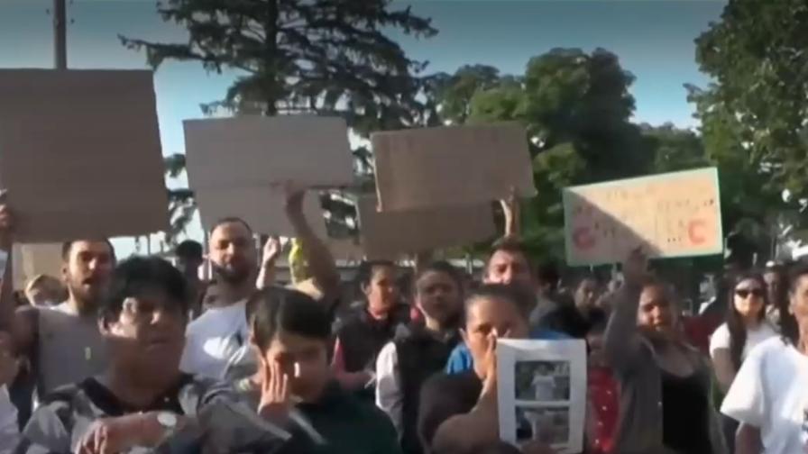 Протест в Бяла Слатина след боя в училище