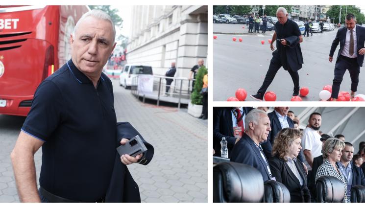 Христо Стоичков ЦСКА купата - Ицо бесен на Томаш и играчите, вижте как тегли една на всички