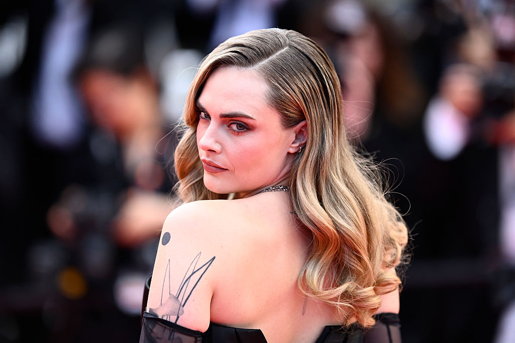 Британската актриса Кара Делевин