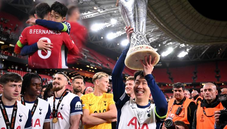 Сон Тотнъм Лига Европа Финал медали - Огромна тумба авантаджии от Тотнъм източиха УЕФА на финала за Лига Европа