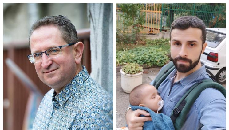 актьори - С КНИГА В РЪКА: Здрава и Хоумлес – фенове на Стайнбек