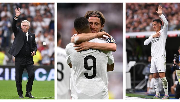 Реал Мадрид - Легенди се простиха през сълзи с „Бернабеу“