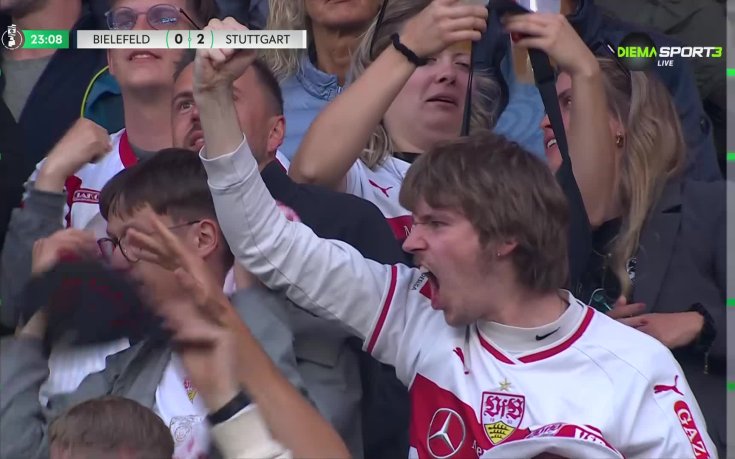 Арминия Билефелд - Щутгарт 2:4 /репортаж/