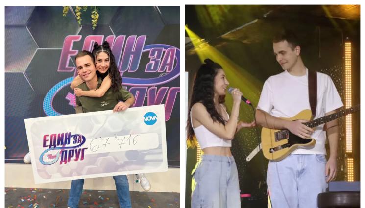Един за друг - Победителите от „Един за друг“ Ники и Цецо пред