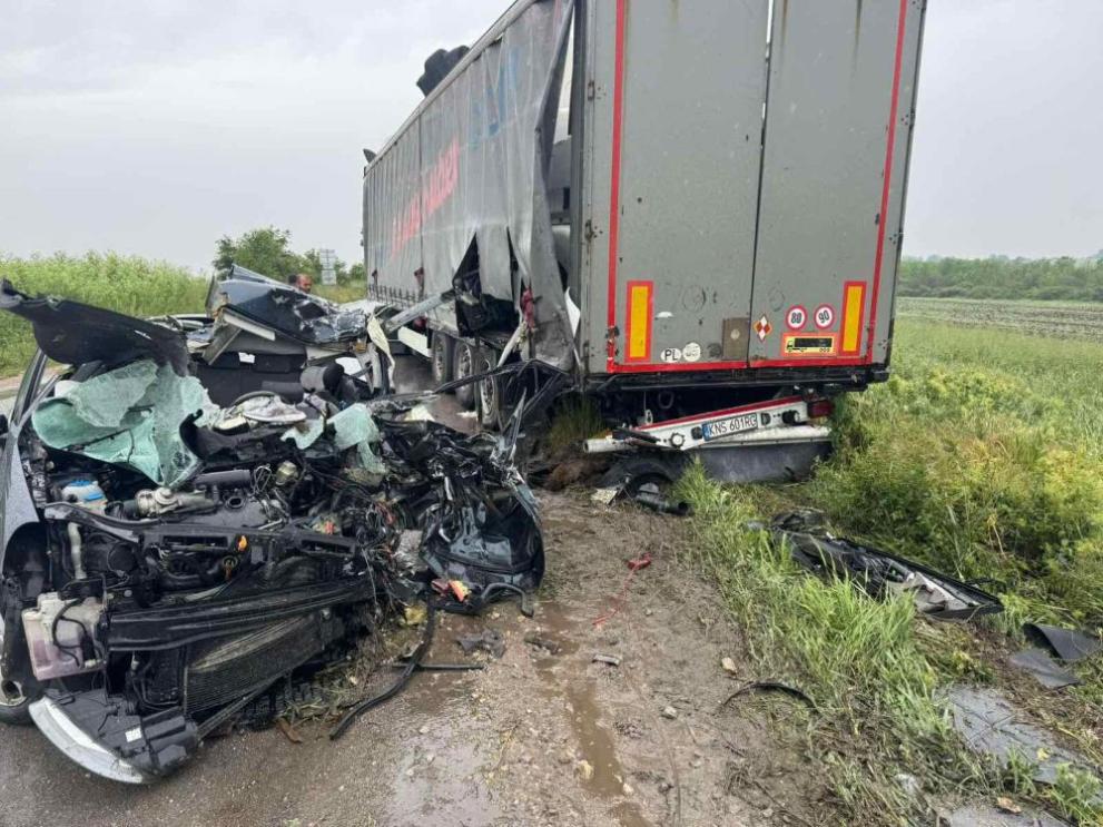 Нова тежка катастрофа е станала днес в района на местността Рампата,