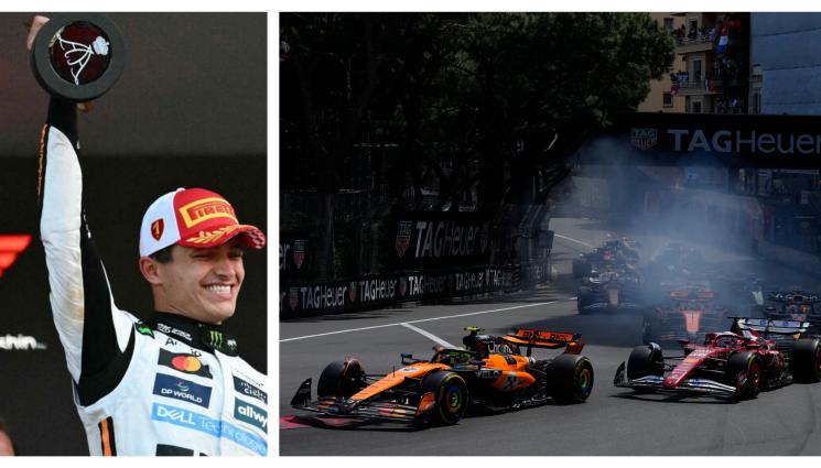 Ландо Норис Макларън - Любовта даде газ на Ландо за първа победа в Монако