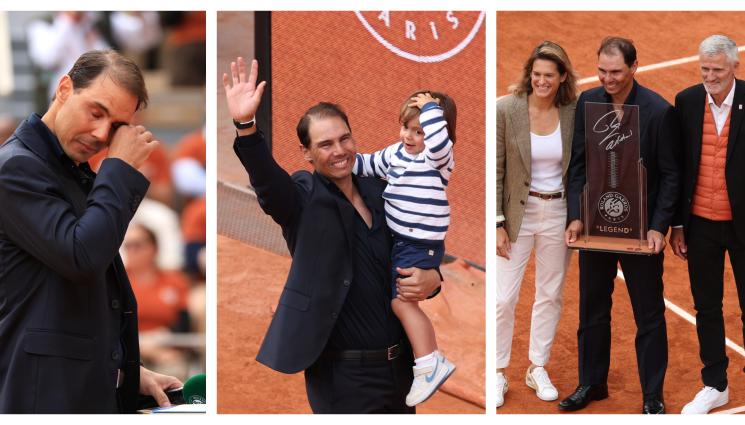 Рафаел Надал - Вижте емоционалното сбогуване на Рафаел Надал с „Ролан Гарос“ (ГАЛЕРИЯ)