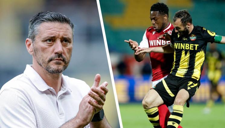 Душан Керкез - Душан Керкез извежда Ботев Пд за последно