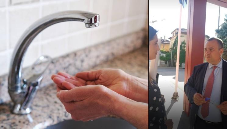 d - ЗАРАДИ РЕМОНТ НА СКАНДАЛЕН ВОДОПРОВОД: Жители на Омуртаг блокираха пътя София -Варна