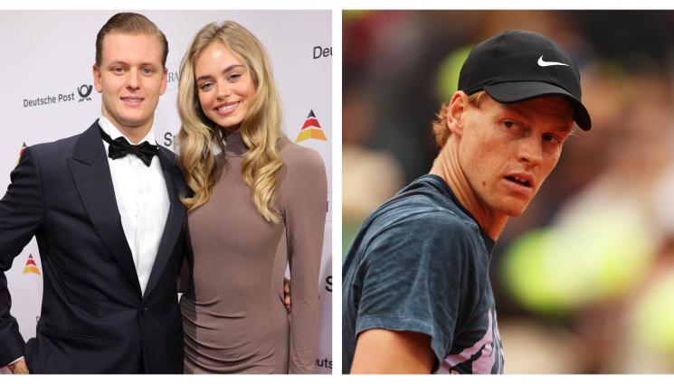 Яник Синер Хасанович - Спипаха със Синер бившата на Шумахер