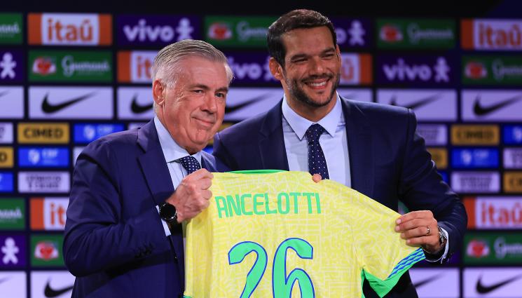 Карло Анчелоти - Бразилия представи Анчелоти