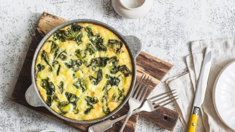 спанак на фурна