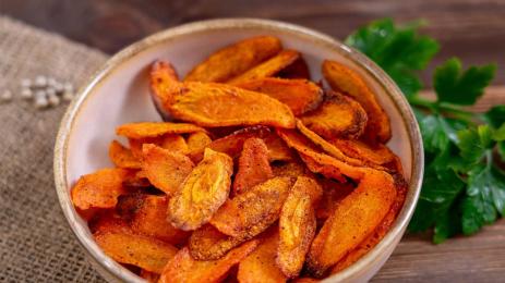 чипс моркови