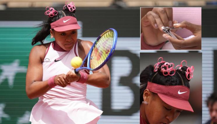 Наоми Осака - Осака си изряза ноктите на корта