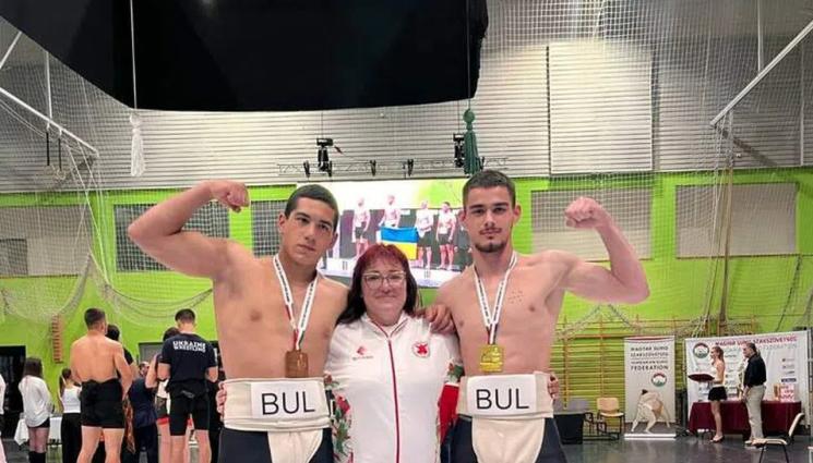 Калоян Иванов - Калоян Иванов спечели злато на Европейското по сумо