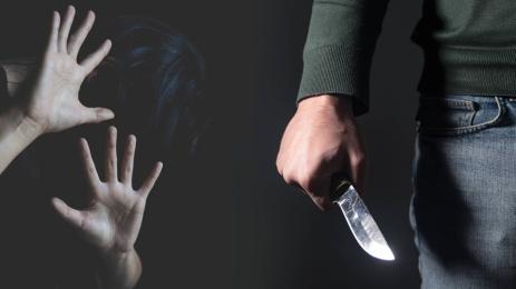 отвличане нож похитител жена