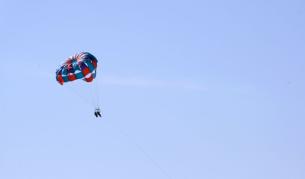 <p>Парасейлинг приключение се превърна в кошмар -&nbsp;турист се сгромоляса в морето</p>