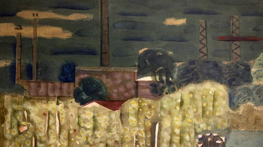 Нощ в градините. Васил Чакъров - ЧАК (1934...