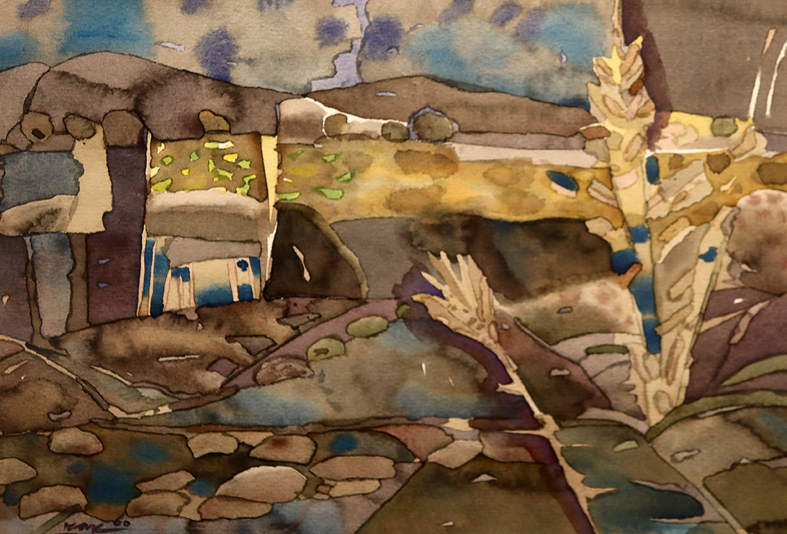 <p>Васил Чакъров - ЧАК (1934 - 2018). Нощ в градините.</p>