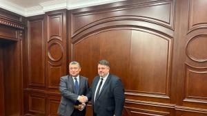 Атанас Зафиров в Таджикистан