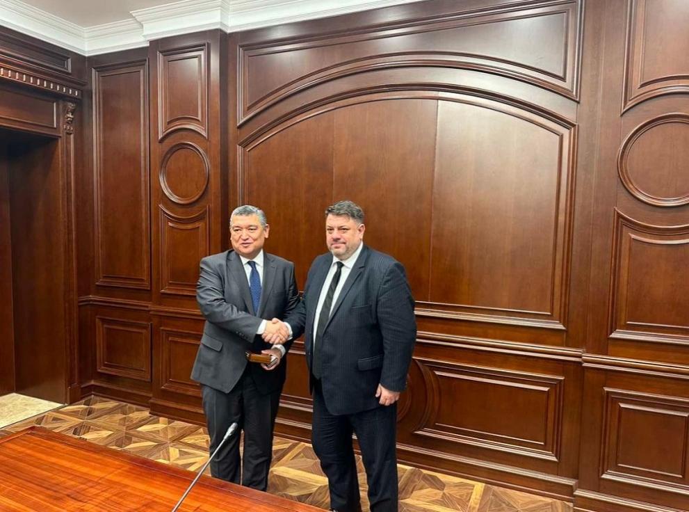 Атанас Зафиров в Таджикистан