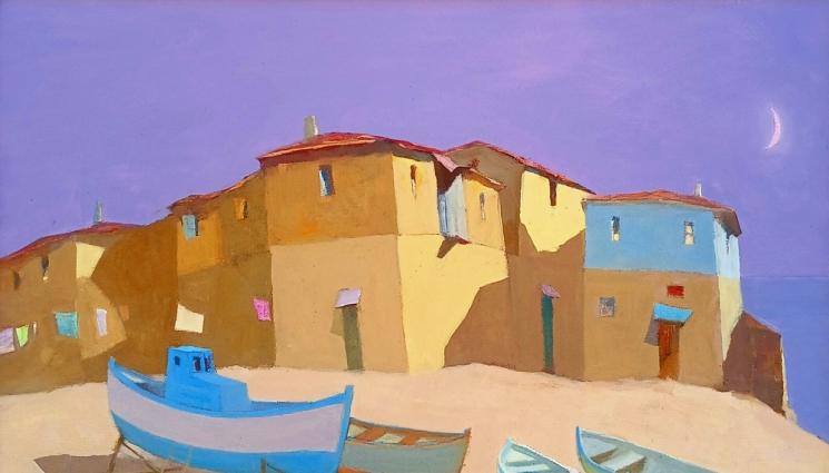 жи - ИЗКУСТВО: Димитър Каратонев нарежда 25 платна в изложба