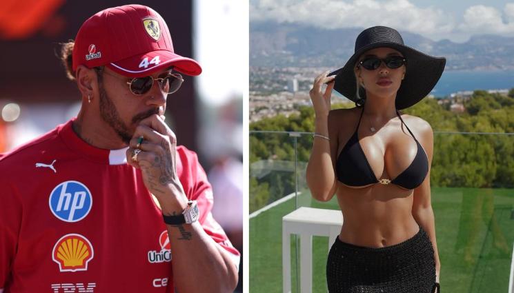 хамилтън виолета грачева - Спипаха Хамилтън с руски модел