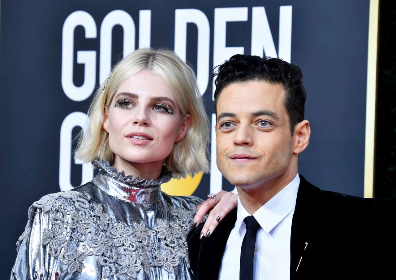 Луси Бойнтън и Рами Малек