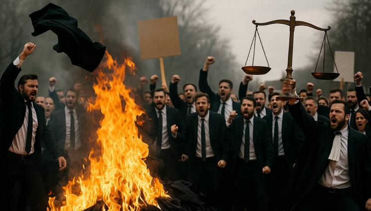 адвокати - Адвокатите хвърлят тоги и обявяват стачка!