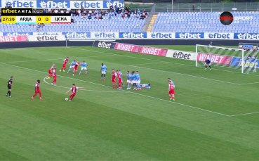 Арда - ЦСКА 0:0 /първо полувреме/