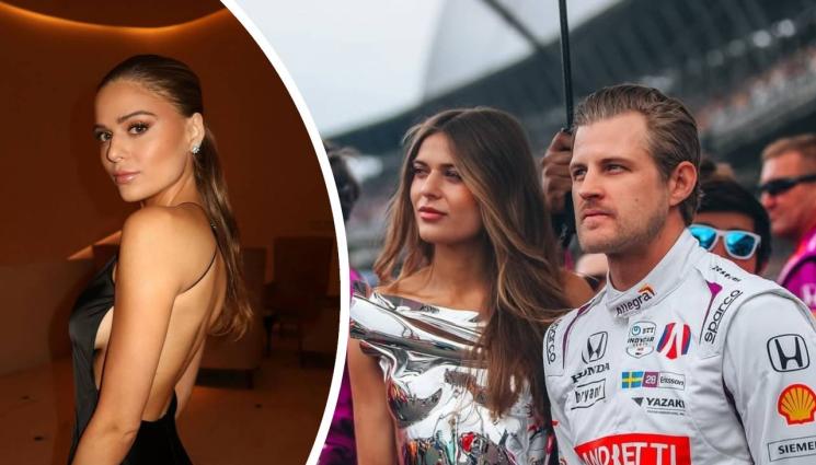 Маркус Ериксон Ирис Йондар - Секси съпруга утешава пилот след Инди 500