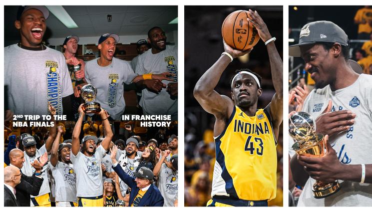 НБА Индиана Пейсърс - Камерунец вкара 1/4 от точките за първи финал на Индиана в НБА от четвърт век