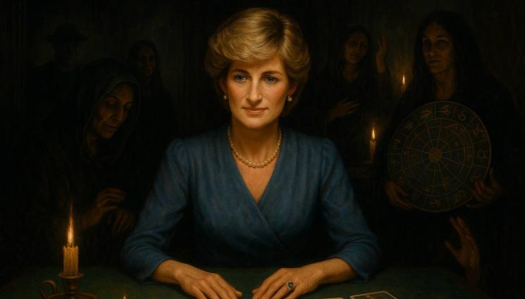 даяна - Принцеса Даяна и светът на сенките: Астролози, медиуми и „вещицата на Фърги“!