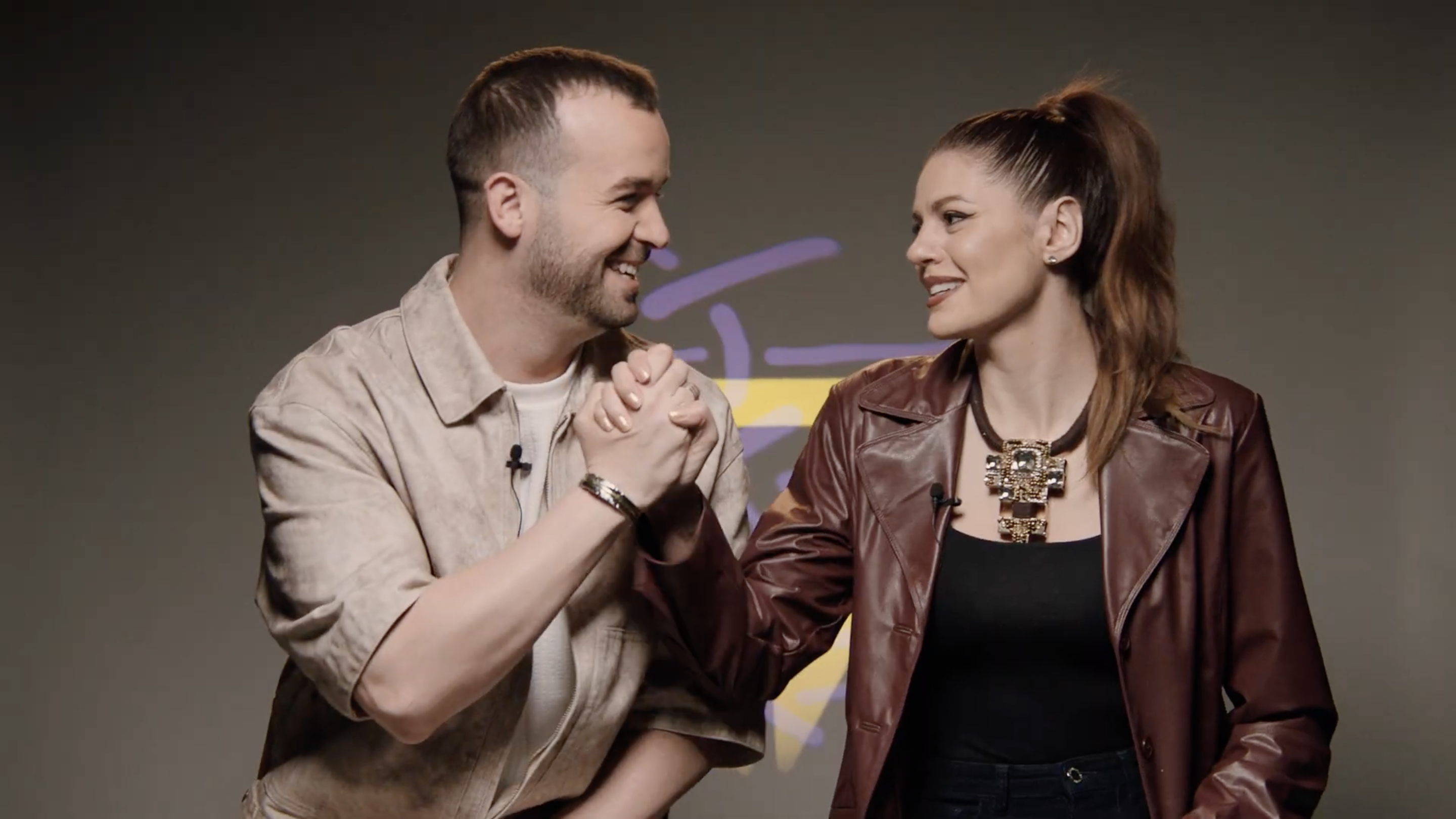 Вениамин срещу финалиста Михаела