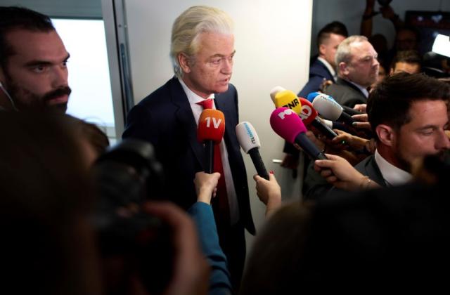 Лидерът на нидерландската крайна десница Герт Вилдерс заяви днес че