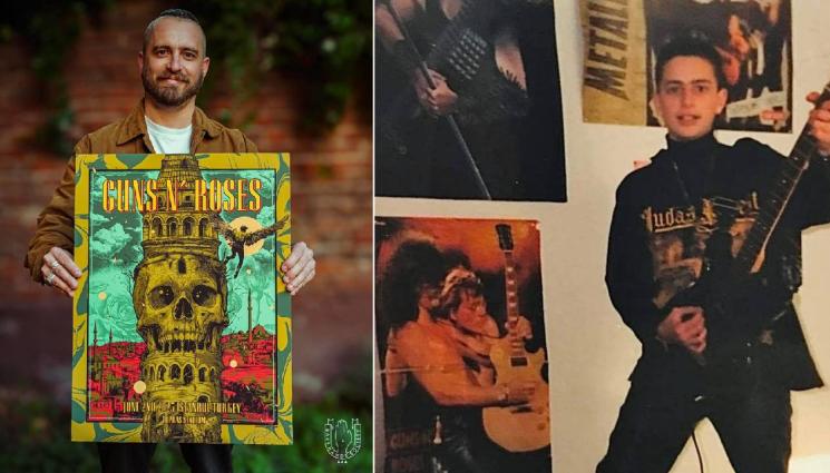 Дидо Пешев - ЗА КОНЦЕРТА ИМ В ИСТАНБУЛ: Дидо Пешев нарисува Галата за Guns N'Roses
