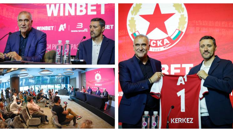 Пауло Нога Душан Керкез ЦСКА - Пауло Нога: Избрахме Керкез от 46 опции от 11 страни