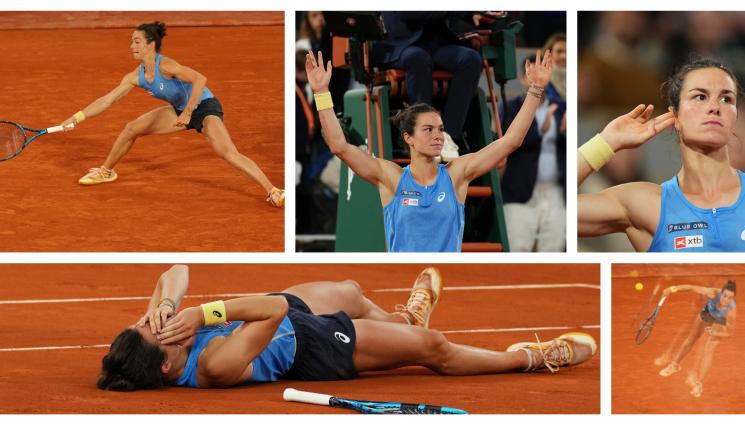 Лоис Буасон Ролан Гарос - Триумфална арка и в тениса: Дългокрака френска аутсайдерка на исторически полуфинал на „Ролан Гарос”!