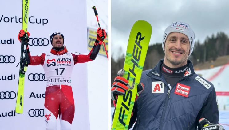 Щефан Бренщайнер - Карък в ските мина през шампионски сватбен шпалир