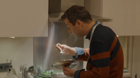 в кухнята на